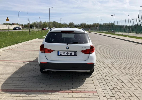 BMW X1 cena 38900 przebieg: 154000, rok produkcji 2011 z Wrocław małe 92